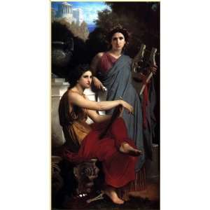   Bouguereau   40 x 76 inches   Art and Literature