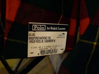 POLO RALPH LAUREN Cashmere Jacket New wTag Sz 42L $2150  