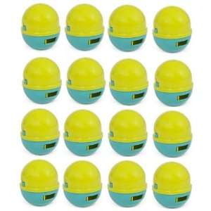  Booda Wobbling Treat Ball Lime & Aqua 16 pk