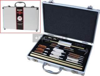 deluxe gun cleaning kit item 3815 cleans 17 to 45 caliber rifles hand 