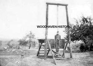 Petersburg VA Execution of William Johnson 1864 Photo  