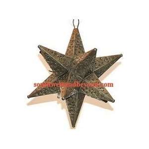   15 Inch Tin Star Lamp/Lantern with Colored Marbles: Home Improvement