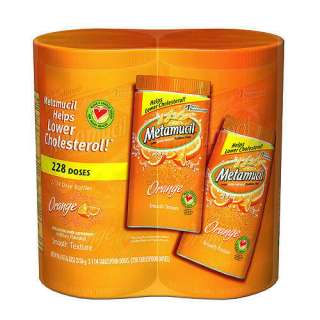 Orange flavor Metamucil Sugar Free   228 doses  