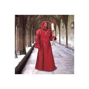   Robe and Hood Costume. Wizard, Priest, Mage, or Cardinal Robe: Toys