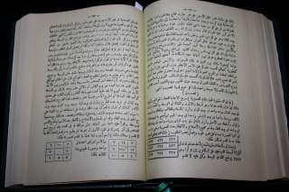 ARABIC RARE FACSIMILE MAGICAL CHARM VEFQ BOOK KANZUL ZAHAB AND SAMUR 