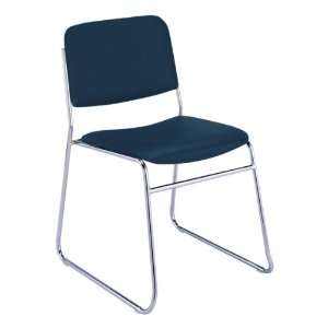  300 Series Stack Chair witho Arm Rests Vinyl Upholstered 