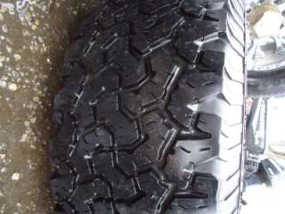  17 Inch Wheels & Tires BF Goodrich 37x12.50R17 8 Lug 170mm F250  