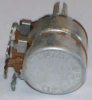 NOS CENTRALAB 25K AUDIO DUAL CHANNEL POTENTIOMETER  