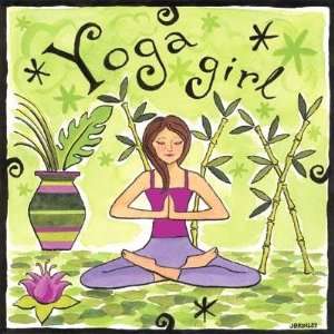  Yoga Girl artist Jennifer Brinley 10x10