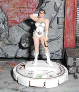 CUSTOM Heroclix DC WONDER WOMAN White Lantern Figure U  
