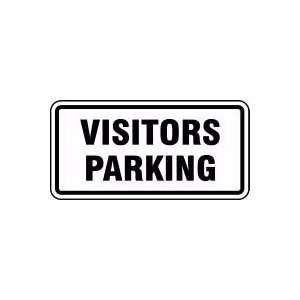  VISITORS PARKING 12 x 24 Sign .080 Reflective Aluminum 