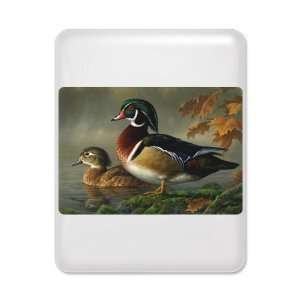  iPad Case White Wood Ducks 