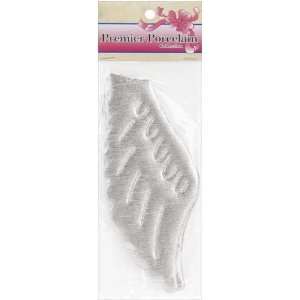  Puffy Angel Wings 5 3/4x2 3/8 1/Pkg Silver: Everything 