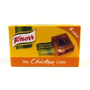 Knorr Chicken Stock Cubes 8 Pack 50g:  Grocery & Gourmet 