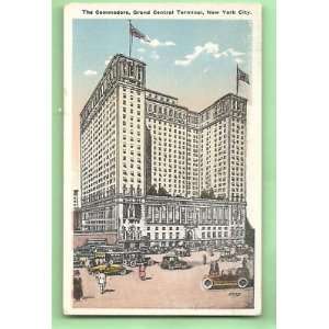  Postcard Hotel Commodore New York City 