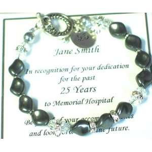  Years of Service Retirement Gift Bracelet Jewelry