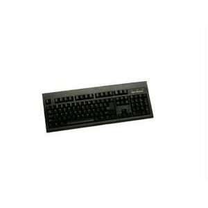  104 keys PS2 Keyboard Black Electronics