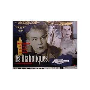  DIABOLIQUES (BRITISH QUAD) Movie Poster: Home & Kitchen