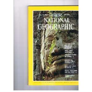 National Geographin Magazine May 1982 Temples of Angkor Ancient Glory 