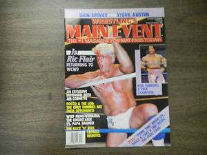 Wrestlings Main Event Mag Is Ric Flair Returning To WCW? 1219R  