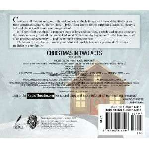 Christmas in Two Acts 2 Stories by O.Henry ~ NEW Audio CD Focus on 