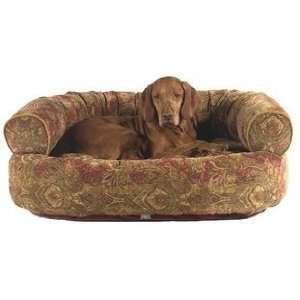  Double Donut Dog Bed   Paisley Chili Pepper: Pet Supplies