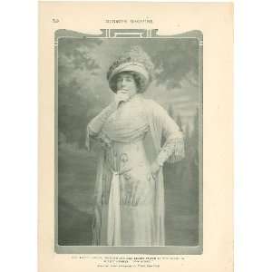  1912 Print Actress Leslie Carter: Everything Else