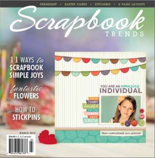 Scrapbook Trends Magazine MARCH 2012 by Northridge Publishing & Cricut 