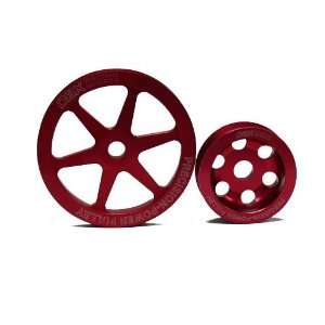   Red Overdrive Power Pulley Kit 01 03 Acura TL/CL Type S ONLY (J32A2