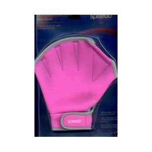  Speedo Pink Swim Gloves, Adult, Webbed Gloves for Water 