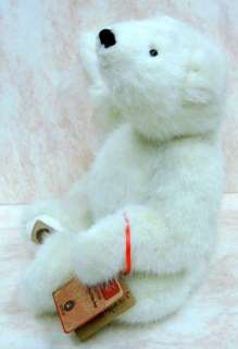 BOYDS BEARS Vintage Polar Bear COCA COLA Plush 919970  