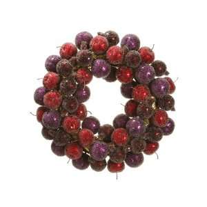  16 Mixed Beaded Fruit Wreath Mixed (Pack of 2)