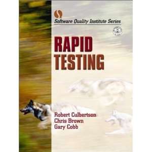  Rapid Testing [Paperback] Robert Culbertson Books