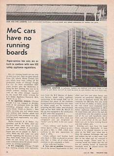 1966 Article MeC Maine Central Railroad Box Cars  