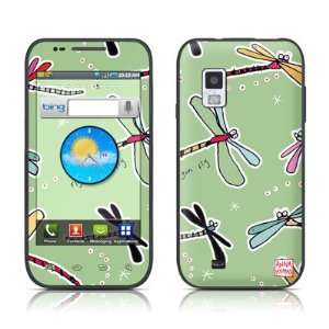  Dragon Fly Green Design Protective Skin Decal Sticker for Samsung 