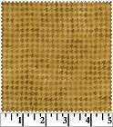 Brown Black Houndstooth Woolies Flannel Quilting Fabric  