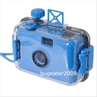 LOMO Underwater Aqua Mini 35mm Film Camera BLUE @@  