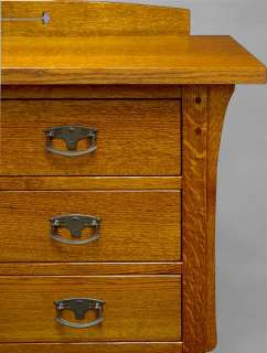 with center guided side hung dovetailed drawers and beautiful hardware