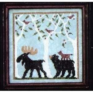  Treck in the Woods   Cross Stitch Pattern: Arts, Crafts 