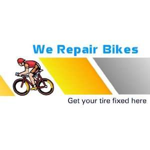   Banner   We Repair Bikes Get Your Tire Fixed Here 
