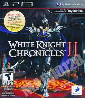 WHITE KNIGHT CHRONICLES 2 II PS3 GAME NEW SEALED US VERSION 