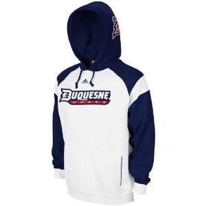   adidas Duquesne Dukes White Helmet Hoody Sweatshirt: Sports & Outdoors