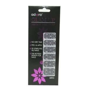 Adoro Glam up Instant Nail Wrap #001 2012/07 Beauty