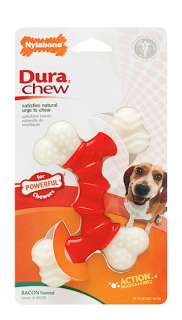 NYLABONE DURA CHEW DOUBLE BENDED BONE WOLF Size Toy  