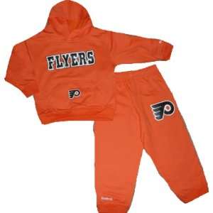   2pc 4T Toddler Sweat Suite Hooded & Pants Orange