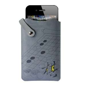  Mofi QQSH Yellow iPhone 4 4G Leather Case,Pouch Cell 