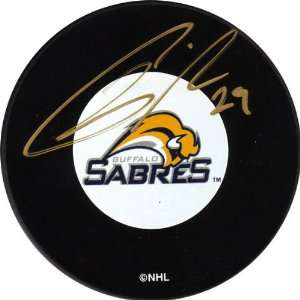 Jason Pominville Buffalo Sabres Autographed Hockey Puck  