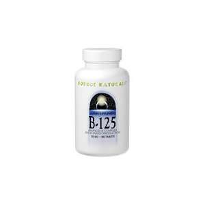  B 125 Complex   180 tabs., (Source Naturals): Health 