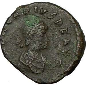  ARCADIUS 383AD Authentic Genuine Ancient Roman Coin Camp 