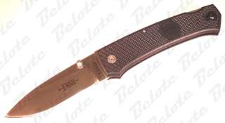 Ka Bar Large Dozier Folding Hunter Plain Edge 4070 NEW  